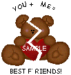 Best Friends, Split, Sample